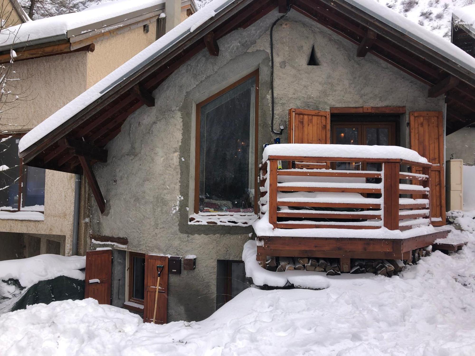 Mon Roc - Maison De Montagne Atypique Avec Vue Ла-Грав Экстерьер фото